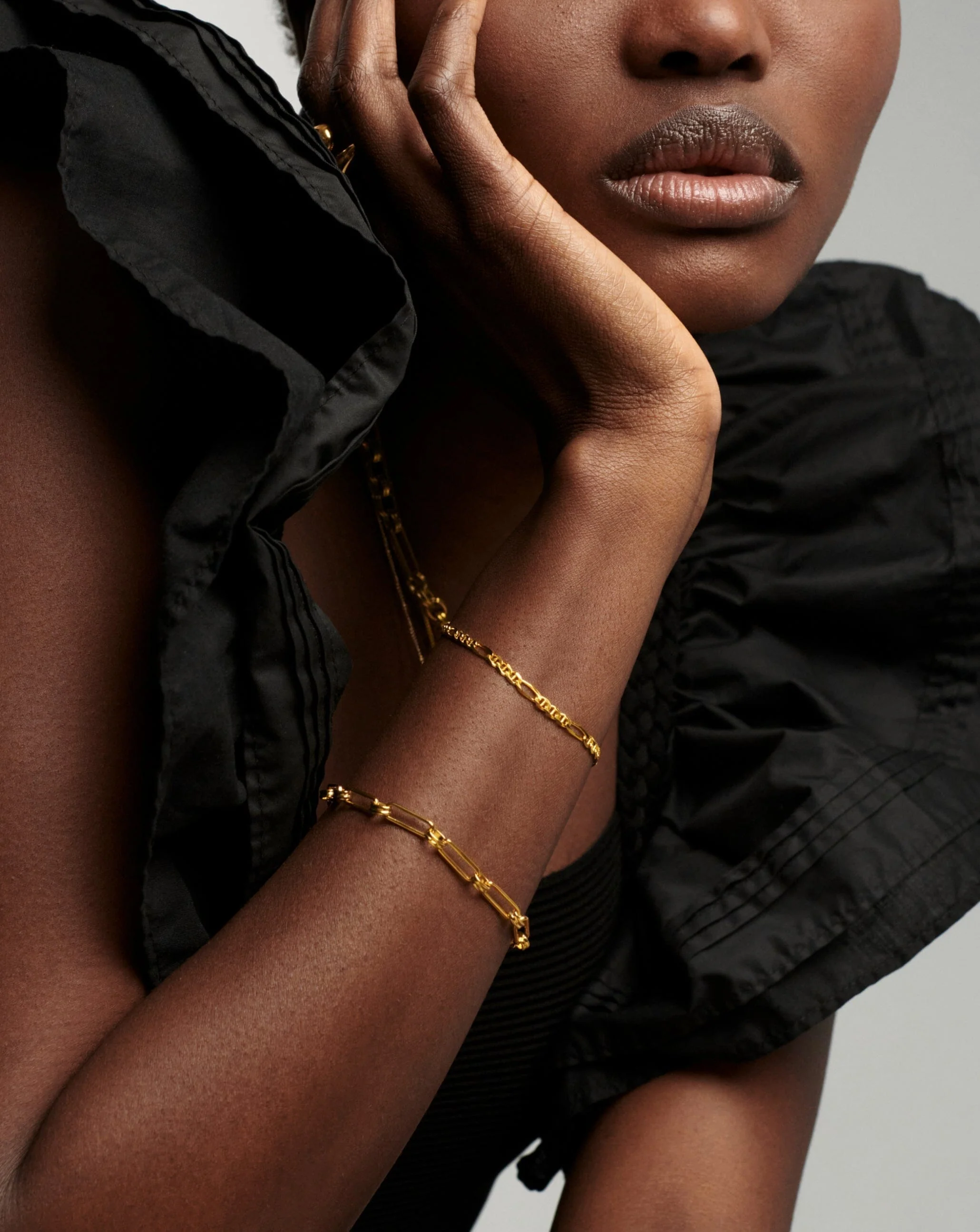 Aegis Chain Bracelet | 18k Gold Plated - Image 3