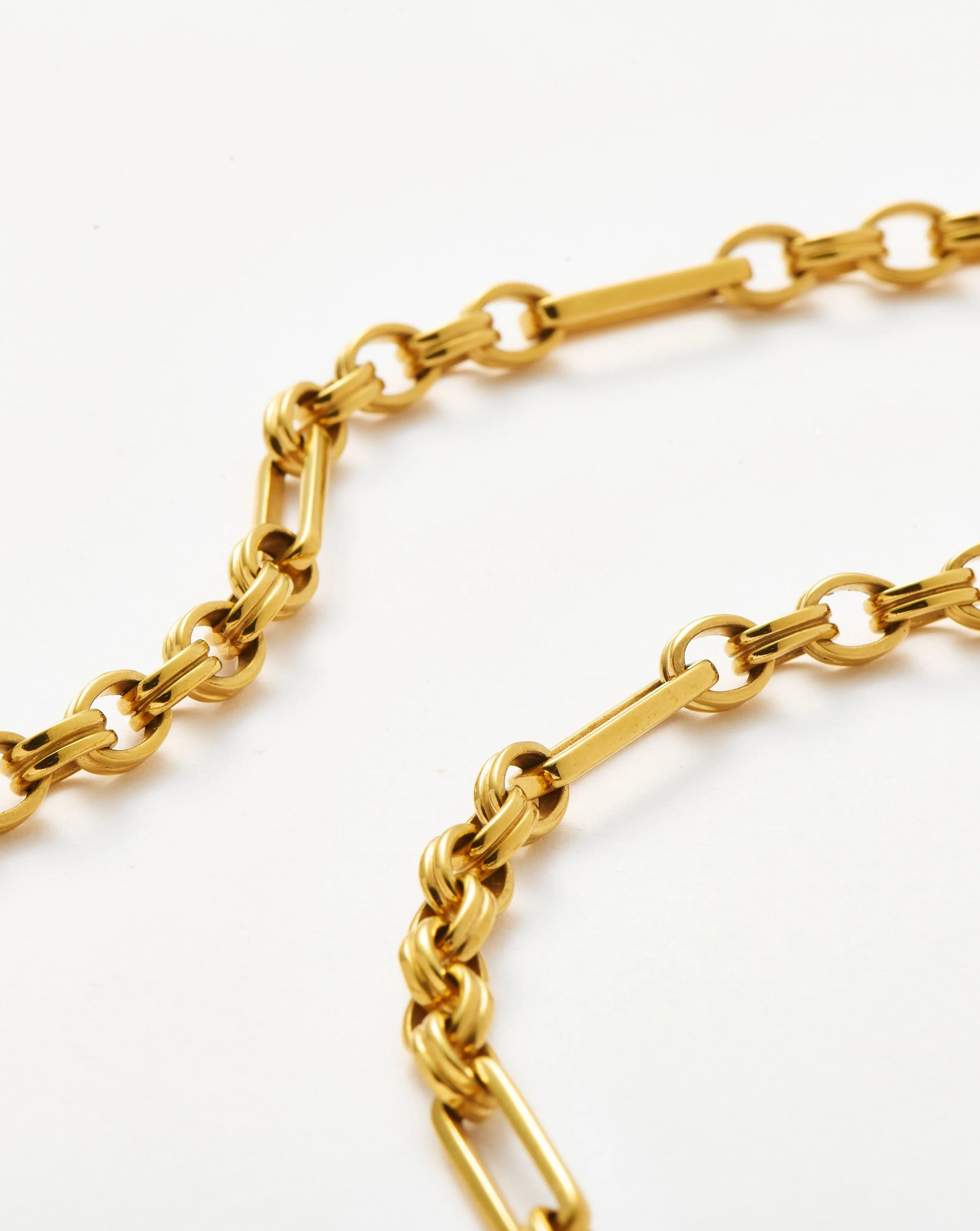 Axiom Chain Necklace | 18k Gold Plated - Image 4