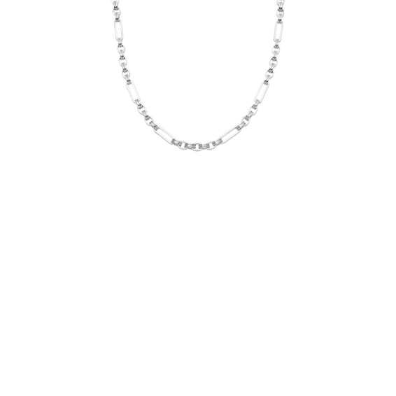 Axiom Chain Necklace | Silver Plated - Image 7