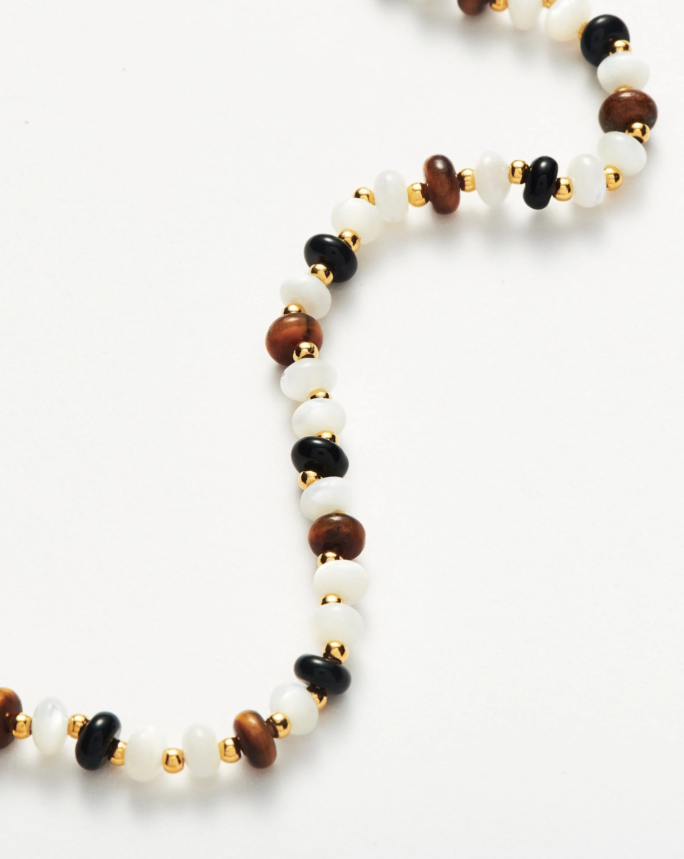 Savi Pearl & Gemstone Beaded Bracelet | 18k Gold Plated/Multi - Image 4